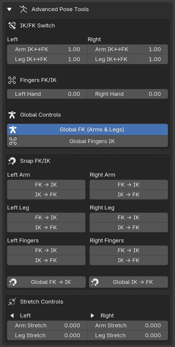 Advanced Pose Tools