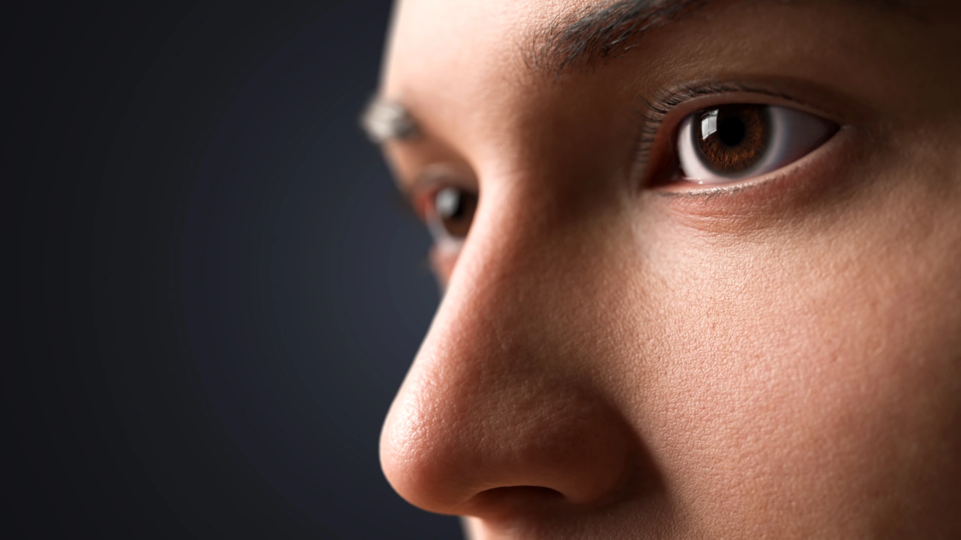 Adrián facial skin pore detail – hyper-realistic male character 3D model