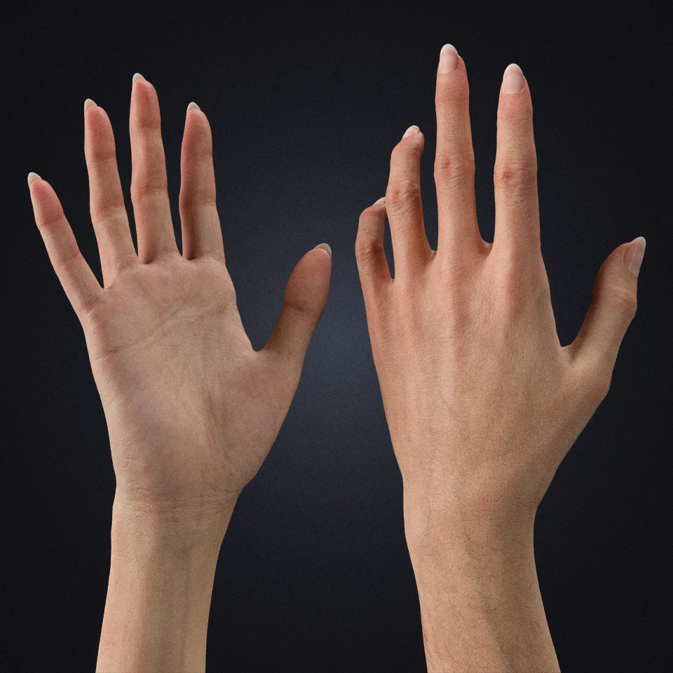 OMNIA Realistic Female Arm 3D Rig Cinematic Edition for Blender