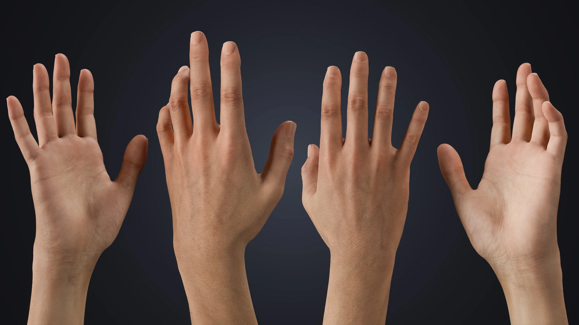 OMNIA Neutral Arms Customizable 360 view – neutral arm 3D model Blender